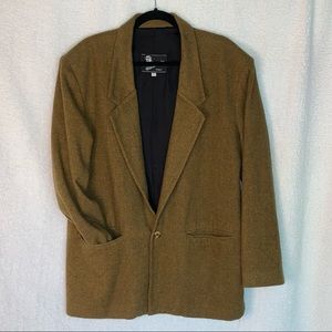 EUC ‘80s Italian-made luxury Vittorio Multa blazer, fully lined, shoulder pads
